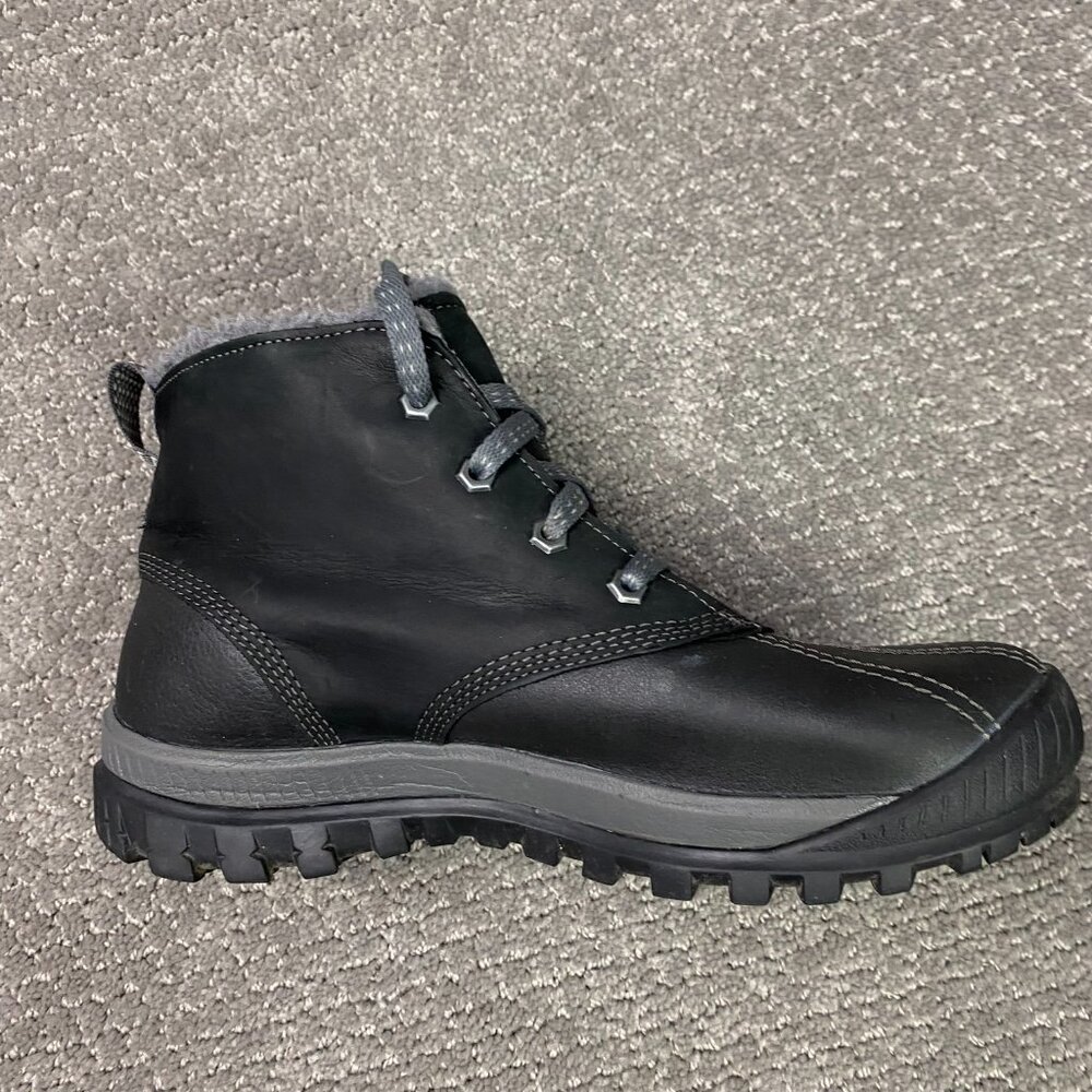 Timberland MT Hayes Boots Women's 9 Black Leather Winter Waterproof Primaloft - Picture 10 of 14